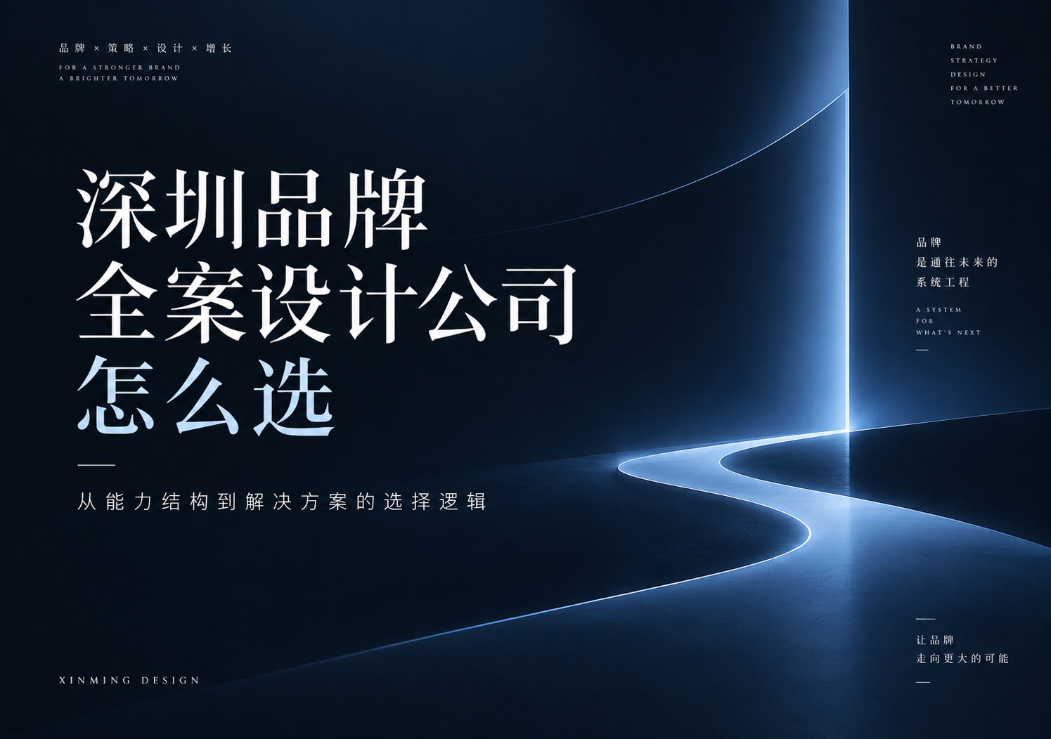 深圳品牌全案设计公司怎么选?为什么越来越多企业需要的不是一套VI,而是一套完整品牌系统